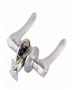 Satin Nickle Plated Leon Lever Entry Lock (Each)
