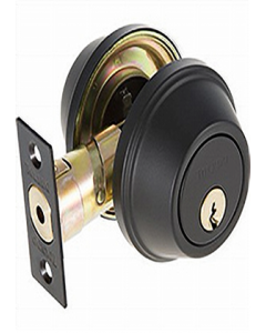 Iron Black Finish Deadbolt Lock (Each)