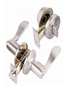 Satin Nickle Plated Jaen Model Lever Lock (Each)
