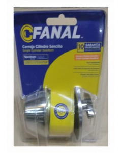 Chrome Finish Deadblot Lock 32D-CP 90470-003 (Each)