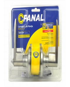 Chrome Finish Entrance Lock 15CP 90450-042 (Each)