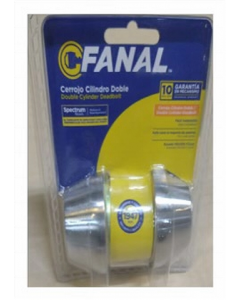 Stainless Steel Finish Deadbolt Lock 32D 90480-003 (Each)