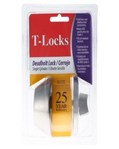 Single Cylinder Deadbolt Lock L301US32D (Each)