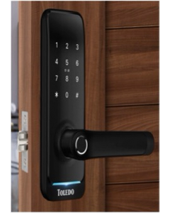 Black Smart Lever Lock V190NX US514 (Each)