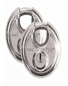 padlock key alike  2 pack stainless steel (Each)
