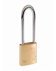 50 mm.  Long Shackle Solid Brass Padlock (Each)