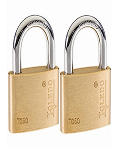50 mm. Keyalike Padlock (2 pack) (Each)