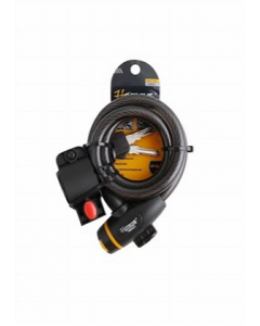 3/8 in. X 36 in. Spiral Cable Bike Lock (Each)