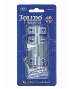 3 in. Barrel Bolt TFB175ZP (Each)