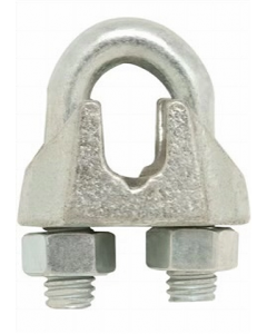 1/8 in. Steel Cable Clamp (Each)