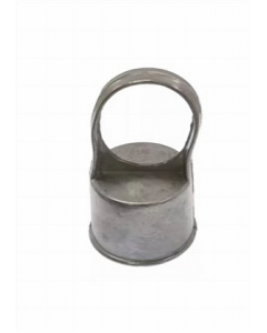 2-1/2 in. X 1-5/8 in. Galvanized Chain Link Loop Cap (Each)