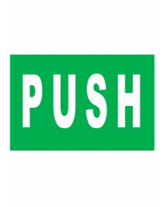 2 in. X 8 in. Sign (Each)