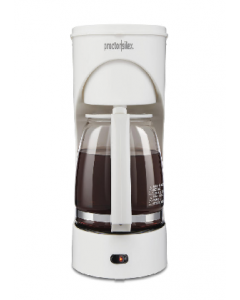 12-Cup White Coffee Maker (Each)