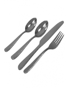 Hammered Stainless Steel 16 pc. Cutlery (Each)