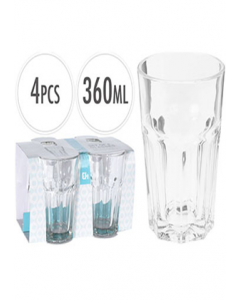 360ml Drinking Glass Set (Each)