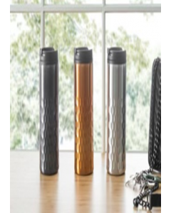 13.5 oz. Black Stainless Steel Travel Mug (Each)