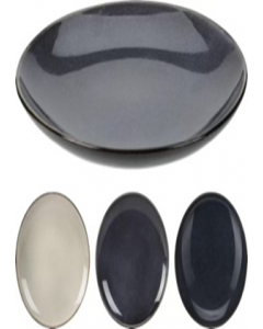 28 cm. Stoneware Plate (Each)