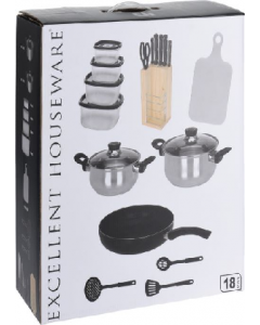 17Pcs Cookware Set (Each)