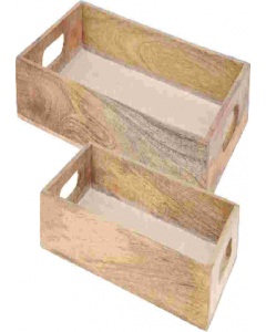 Wood Tray Set (Each)