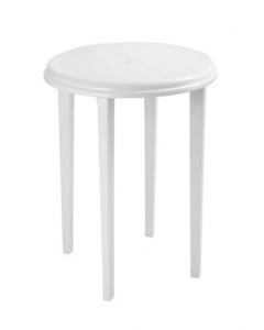 1 pc. Plastic White Round Table (Each)