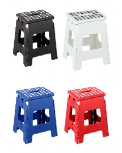 9.75 in. X 8 in. X 8.25 in. Plastic White  Small Step Stool (Each)