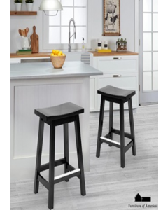 Black Dining Stool (Each)