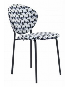 1 pc. Geometric Printed Design Chair (Each)