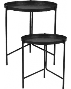 2 pc. Black Side Table (Each)