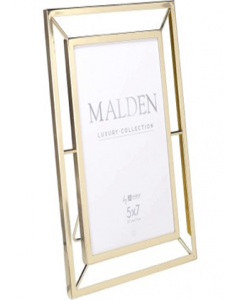 5 in. X 7 in. Gold Finish Photo Frame (Each)