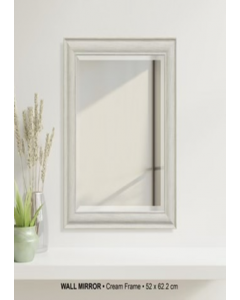 52 cm. X 62 cm. Wall Mirror (Each)
