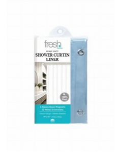 Light Blue, Shower Curtain Liner (Each)