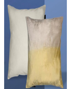 Ivory Ombre Velvet Cushion (Each)