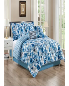 COMFORTER 5PC JULIET QN (Each)