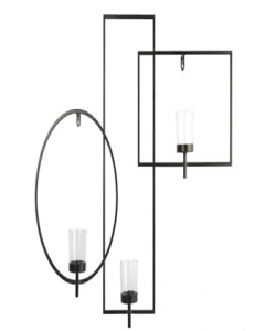 Wall decoration Heimo black (Each)