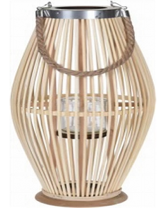 48x24cm Natural Bamboo Lantern (Each)