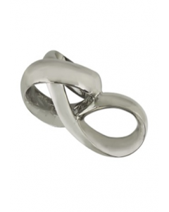 11 in. Ceramic Silver Finish Sculpture (Each)