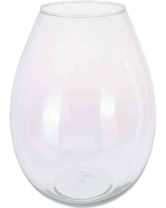 20 cm. Clear Glass Vase (Each)