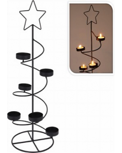 50 cm. Metal Teal Holder (Each)