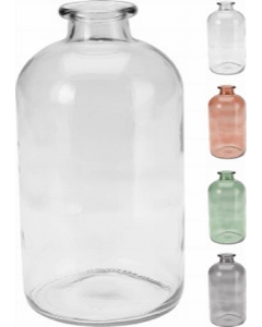 25 cm. Glass Vase (Each)