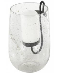 7 in. X 8 in. Glass Candle Holder (Each)