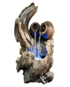 FOUNTAIN WIN634 11X7X14" T/TOP  W/LED LIGHT (Each)