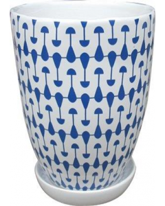 5" Assorted Color Bella Ceramic Planter (Each)