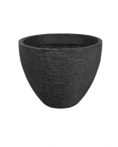 40 cm. Black Planter (Each)