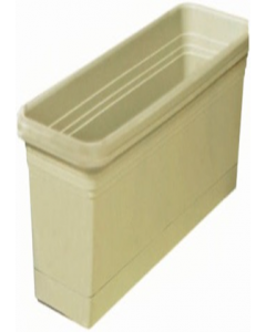30 in. Olive Green Plastic Planter (Each)
