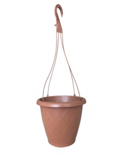 12 in. Plastic Hanging Planter (Each)