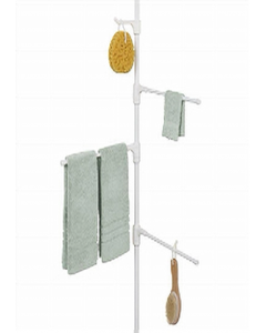 White Tension Pole Caddy (Each)