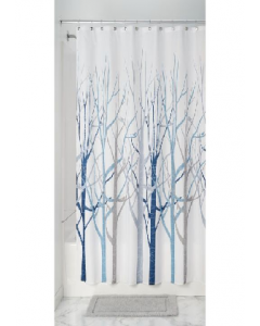 Forest Shower Curtain Blue (Each)