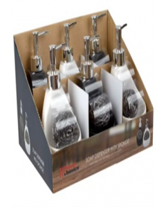 Ceramic White Soap Dispenser (Each)