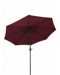 1 pc. Polyester Burgundy Outdoor Umbrella (Each)