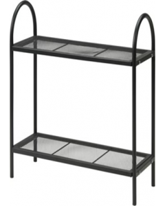 22x60x58cm Black Metal Flower Rack (Each)